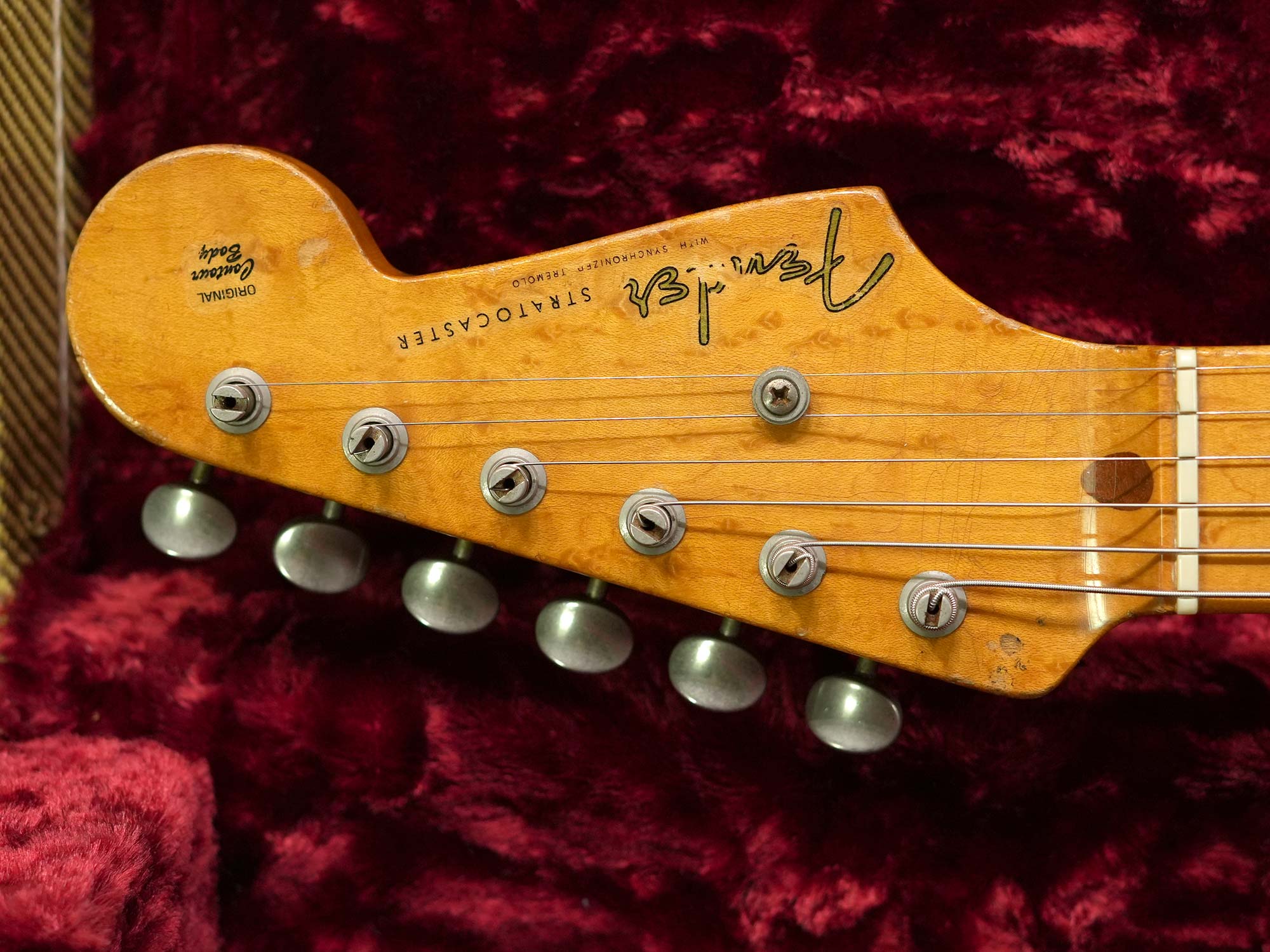 Fender Custom Shop 1956 Stratocaster NOS White Blonde ”Relic” Fender Custom Shop 1956 Stratocaster NOS White Blonde ”Relic”
